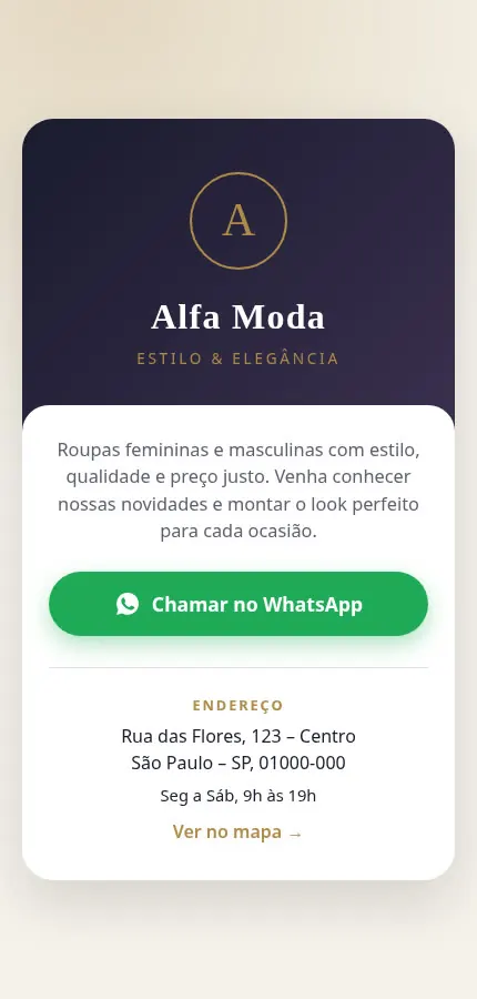 Resultado do teste